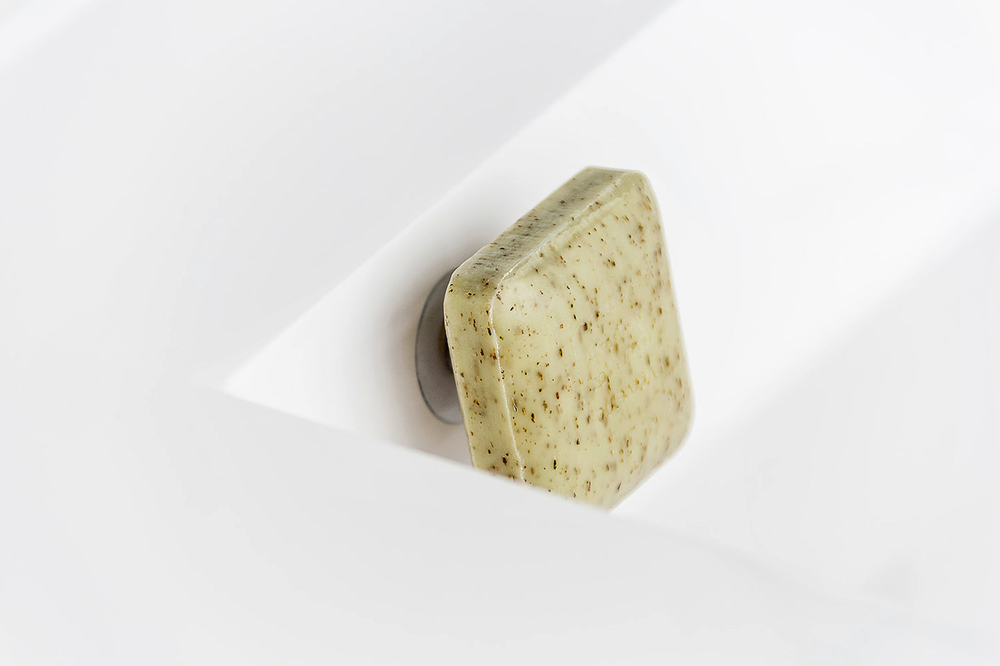 SAVONT Original Magnetic floating soap holder | Always dry & clean | Soap dish dispenser drainer for shower or sink